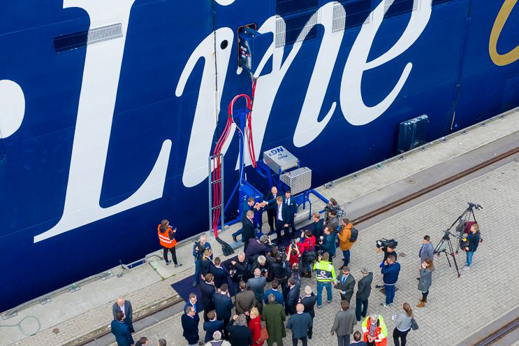 Landstromanlage in Kiel